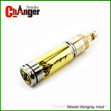 Mechanical electronic cigarette stingray Mod Clone with 26650 battery